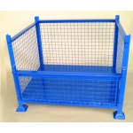 Mesh Stacking Stillage With Half Drop Door SM1C