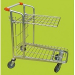 Nesting Stock Trolley with Shelf