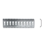 Stainless Steel Deep Key Track T015