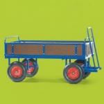 Turntable Truck 1500 x 800mm With Wooden Sides