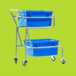 Twin Container Picking Trolley