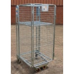 Second Hand Full Security A Frame Roll Pallet with shelf