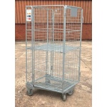 Second Hand 4 Sided Mesh A Frame Roll Pallet