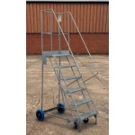 Second Hand 6 Step Galvanised Ladder