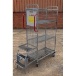 Used Picking Trolley with Steps