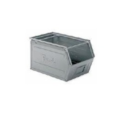 Chute Fronted Metal Picking Bin with 2 Handles 310x525x315