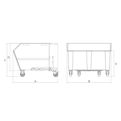 Mesh Tipping Skip Drawing