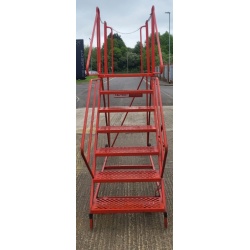 Second hand Used Red 7 Step Ladder