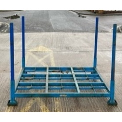 Second Hand Large Post Pallet Blue