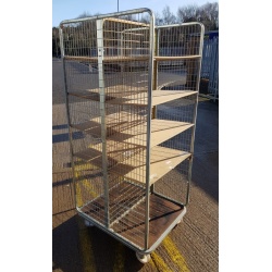 Used 4 shelf Roll Cage