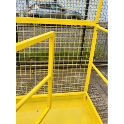 Forklift Cage Gate Open