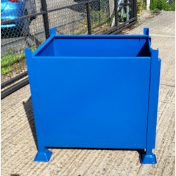 used 1000kg sheet stillage steel pallet box