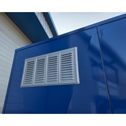 ADBlue Cabinet - Showing Outside Vents
