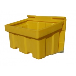 250 Litre Grit Bin Lid Open