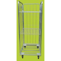 3 Sided Demountable Cage