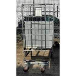 Folded Pallet Cage