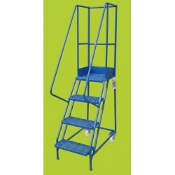 4 Step Narrow Mobile Ladder