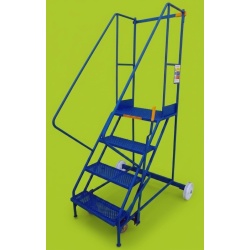 4 Step Trailer Access Step with Platform Height 1m