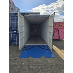 Shipping Container Ramp with Cut Out