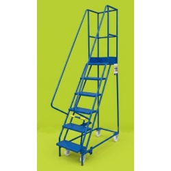 Narrow Aisle Industrial 6 Step Ladder