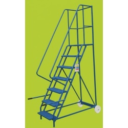 7 Step Budget Industrial Mobile Step Ladder
