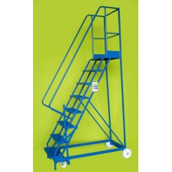 8 Step Heavy Duty Mobile Ladder