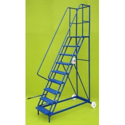 9 Step Budget Mobile Warehouse Ladder