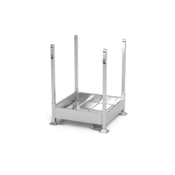 Galvanised Adjustable Bulk Bag Holder 1000L