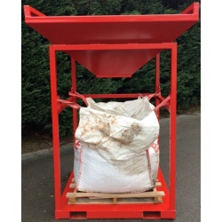 Bulk Bag Discharge Loading Hopper