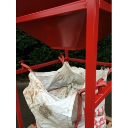 Big Bag Discharge Loading Hopper