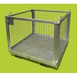 Galvanised Crane Goods Cage