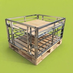 Pallet Converter with Removeable Shelf