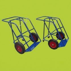 Double Cylinder Trolley, 4 Wheels