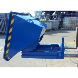 Tipping Skip Tip Container Tuff 300 on forklift