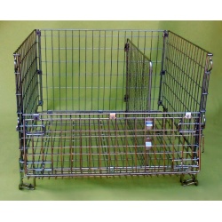 Wire cage divider