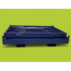 folding_forklift_safety_access_cage_450kg_load_capacity_suitable_for_2_people