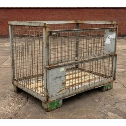 Used Stillage with Half Drop Front