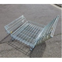 Second Hand Used Folding Wire Cage