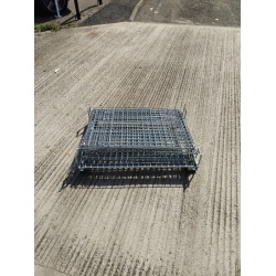 Second Hand Folding Wire Cage Folded