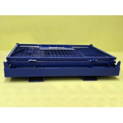 Fork Lift Safety Cage 2 Man Folding Flat WP450