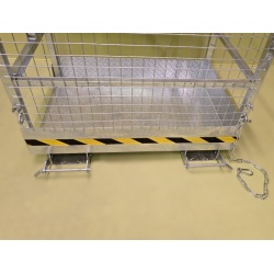 Fork Truck Safety Cage 2 Man Galvanized Fork Lock WP305