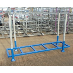 Staggered Steel Stacking Post Pallet with Posts