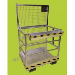 Fork Truck Safety Cage 2 Man Galvanized WP305