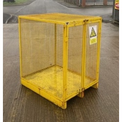 Used Security Wire Mesh Stillage (Angle)