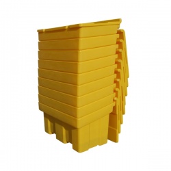 250 Litre Stacking Bins Stacked