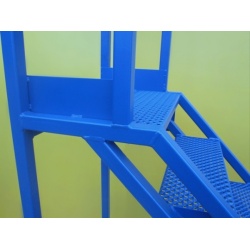Hercules Lorry Access Mobile Safety Steps thick steel