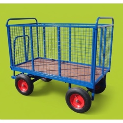 Turntable Truck 1500 x 800mm With Mesh Sides