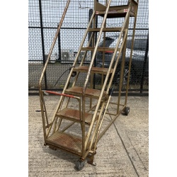 Used 7 Step Mobile Ladder