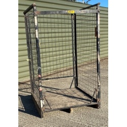 Used 3 Sided Mesh Pallet Cage Bar