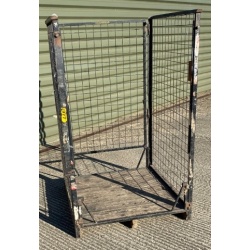 Used 3 Sided Mesh Pallet Cage